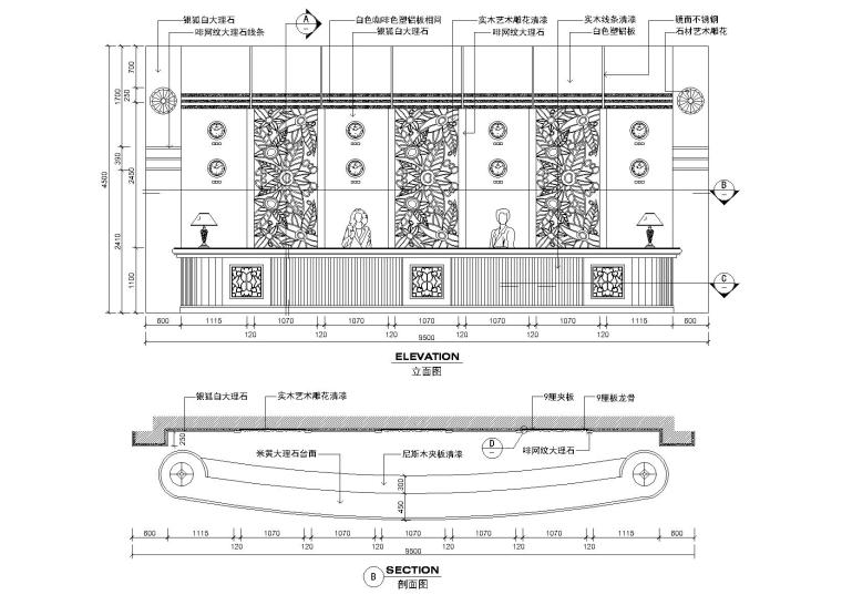 公司辦公室前臺裝修設(shè)計圖